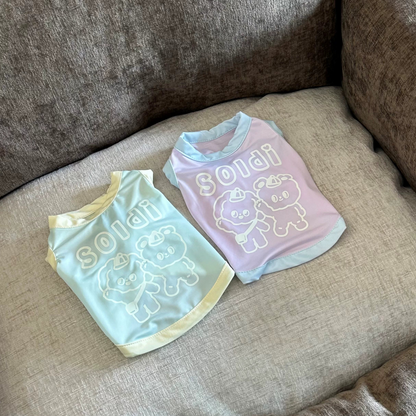 Glow-in-the-Dark Cooling Pet Shirt for Dogs & Cats
