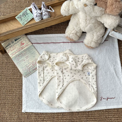 Floral Cotton Pet Vest for Dogs & Cats