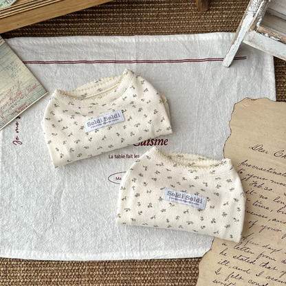 Floral Cotton Pet Vest for Dogs & Cats