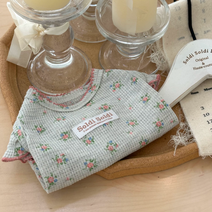Floral Cotton Pet Dress & Vest for Dogs