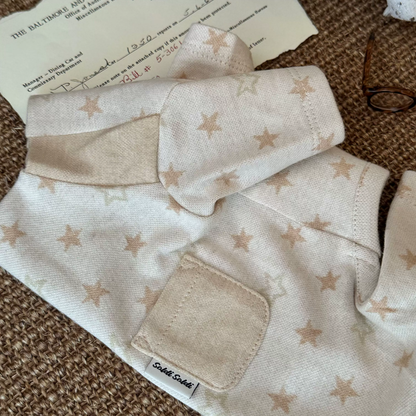 Star Jacquard Cotton Pet Romper for Dogs
