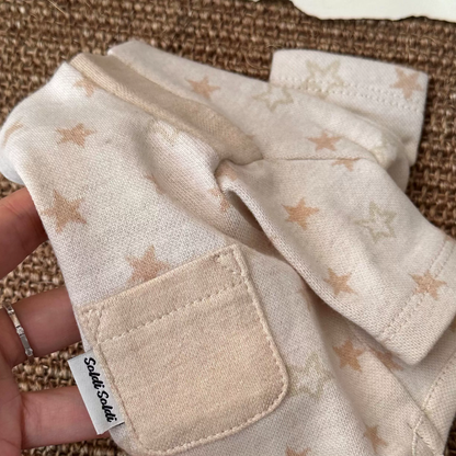 Star Jacquard Cotton Pet Romper for Dogs