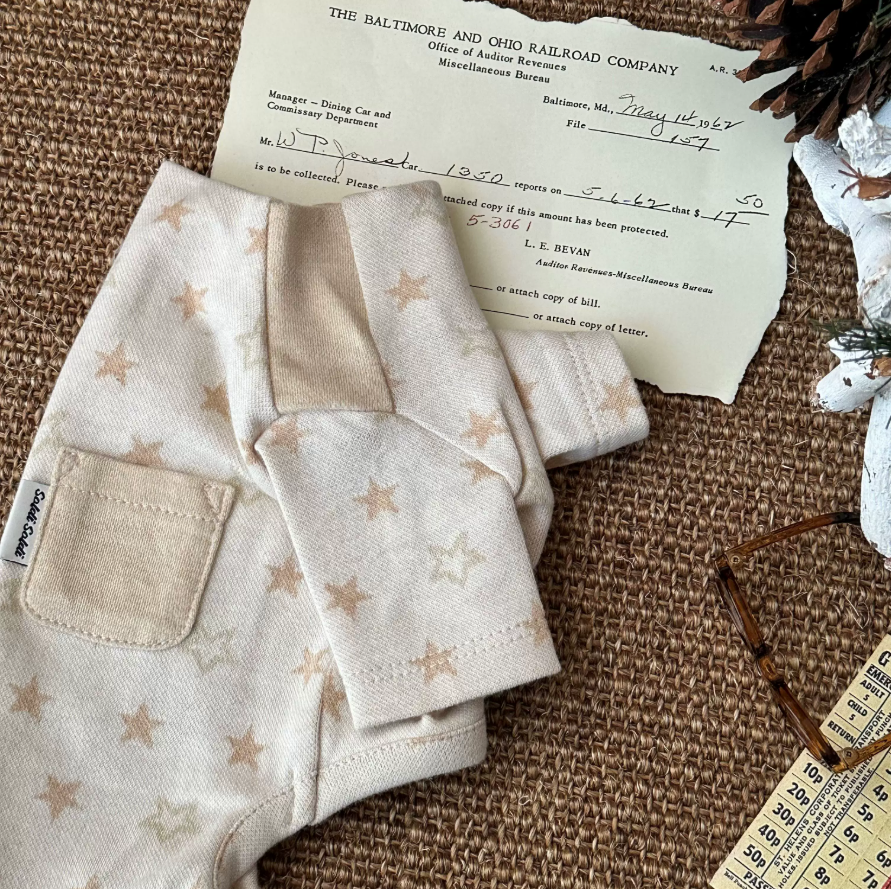 Star Jacquard Cotton Pet Romper for Dogs