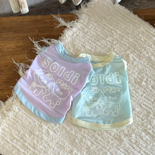 Glow-in-the-Dark Cooling Pet Shirt for Dogs & Cats
