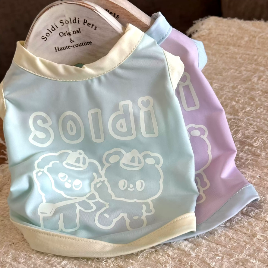 Glow-in-the-Dark Cooling Pet Shirt for Dogs & Cats