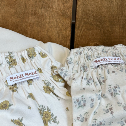 Vintage Sunflower Cotton Pet Blouse for Small Dogs